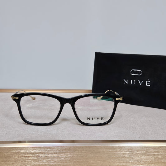 Nuvé Regent – Black Optical Frames (Non-Prescription)