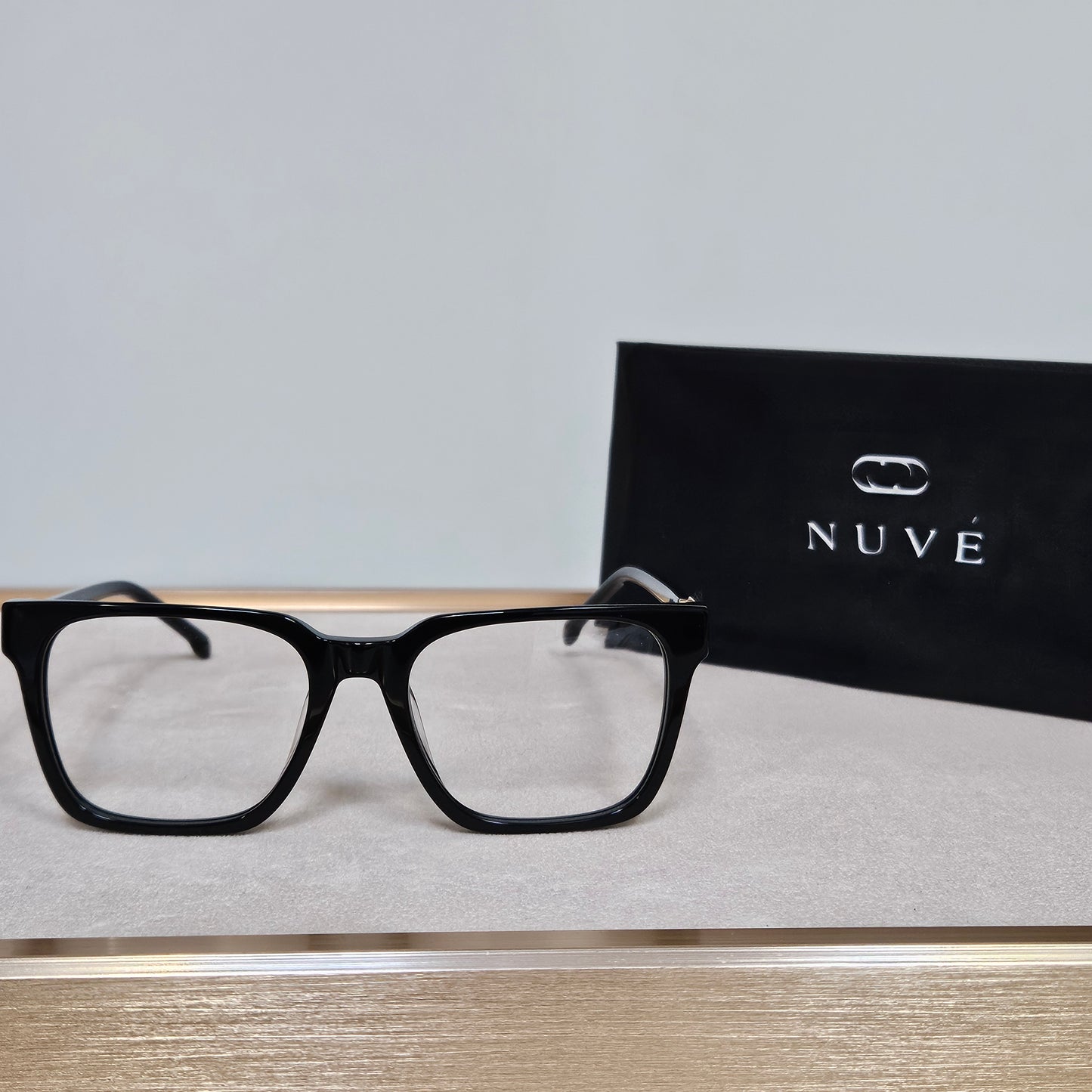 Nuvé Dominion – Commanding Square Optical Glasses
