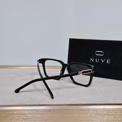 Nuvé Dominion – Commanding Square Optical Glasses