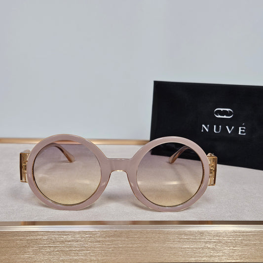 NUVÉ Blush Round Sunglasses