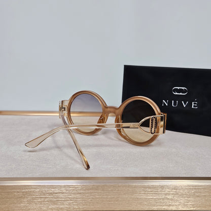 NUVÉ Blush Round Sunglasses