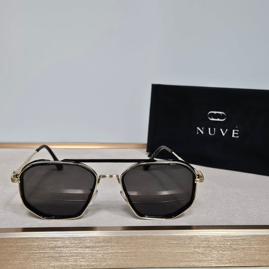 Echelon Black & Gold – Nuvé Eyewear