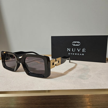 Savina Oversized–Black / Gold