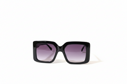 Oversized Beauty- Black Purple Gradient