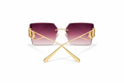 Dynasty Oversized Square– Brown Gradient
