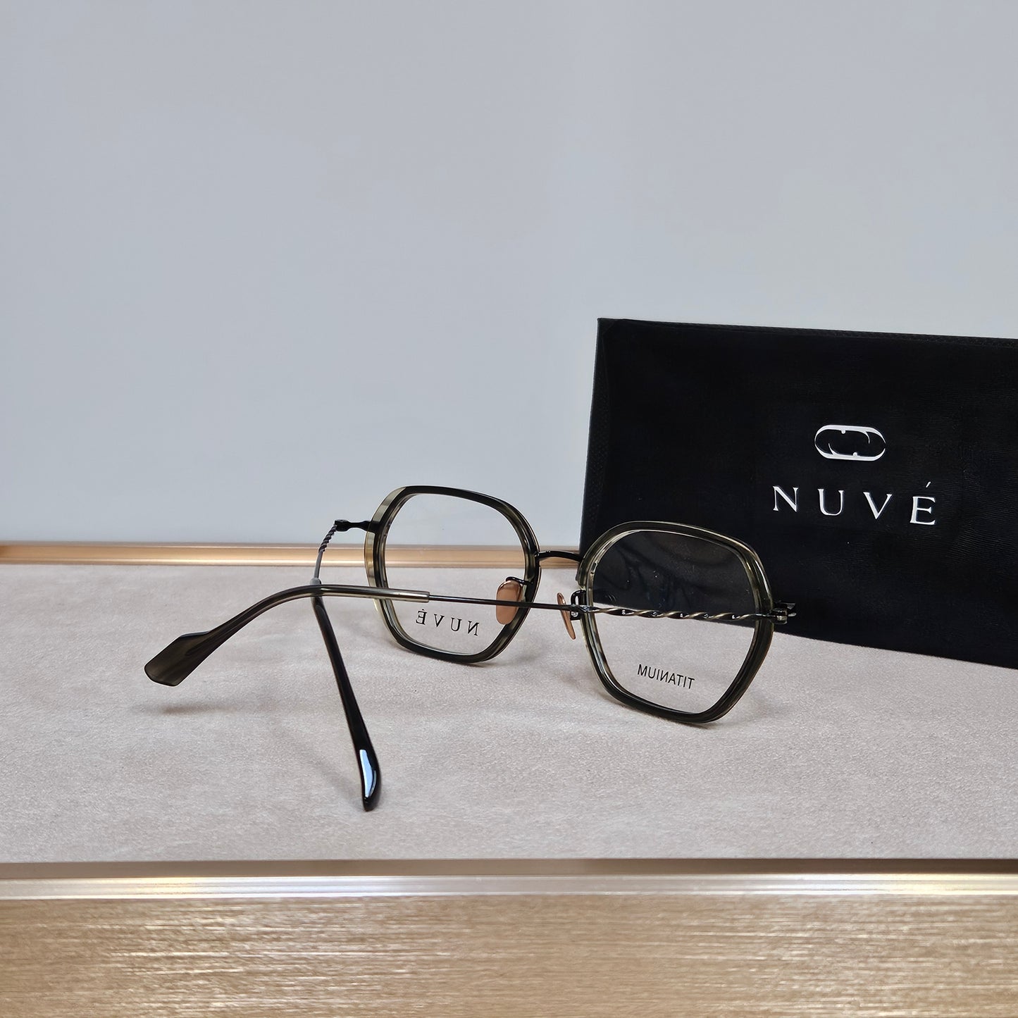 Nuvé Orion – Titanium Optical Frames (Non-Prescription)