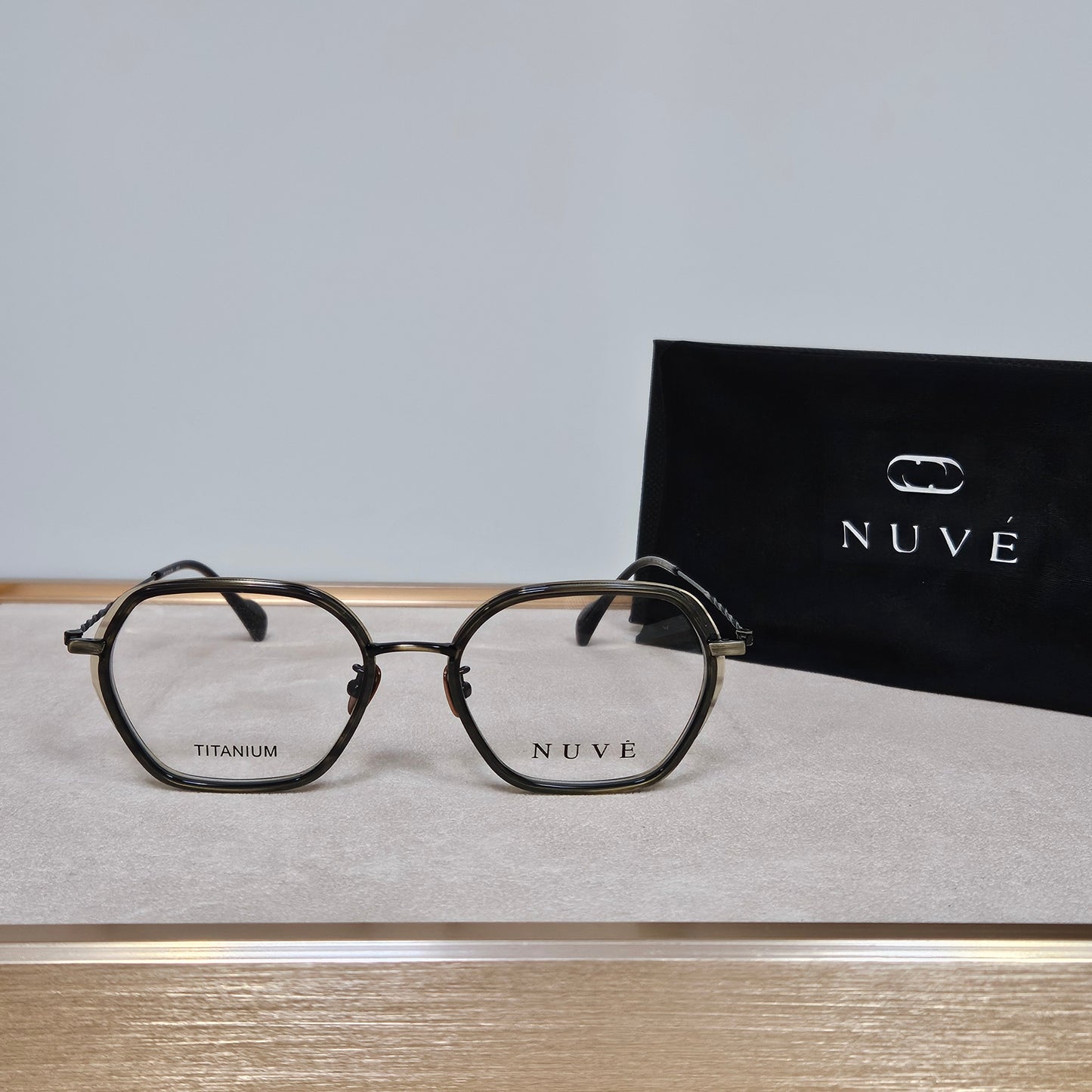 Nuvé Orion – Titanium Optical Frames (Non-Prescription)