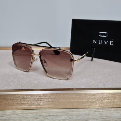 Nuvé Aviator Luxe Sunglasses
