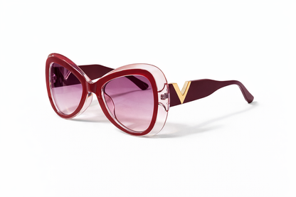 Virella Oversized–Burgundy Rose